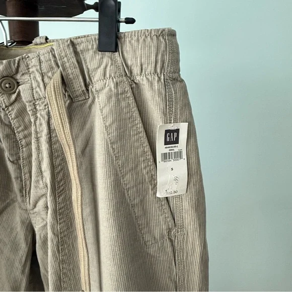 🏷️ GAP Striped Utility Pants Mens S 30-32 Cotton Industrial Workwear NWT - Picture 5 of 11